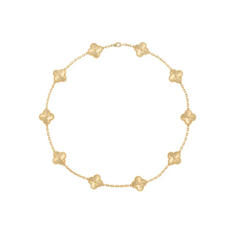 10 Clover Leaves Necklace - Image 12
