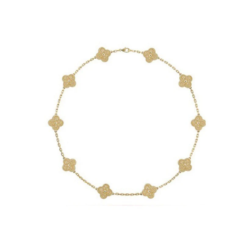 10 Clover Leaves Necklace - Image 14