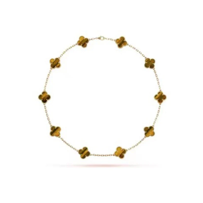10 Clover Leaves Necklace - Image 2