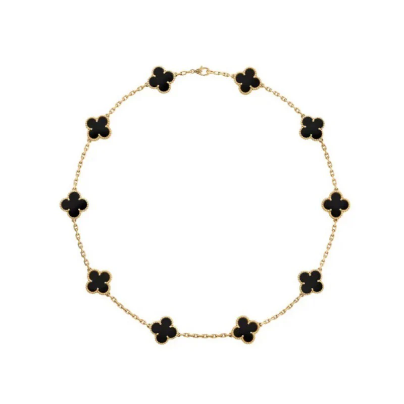 10 Clover Leaves Necklace - Image 3