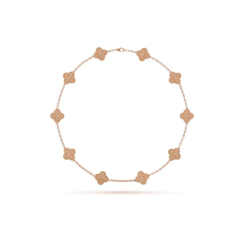 10 Clover Leaves Necklace - Image 4