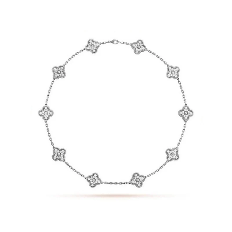 10 Clover Leaves Necklace - Image 5