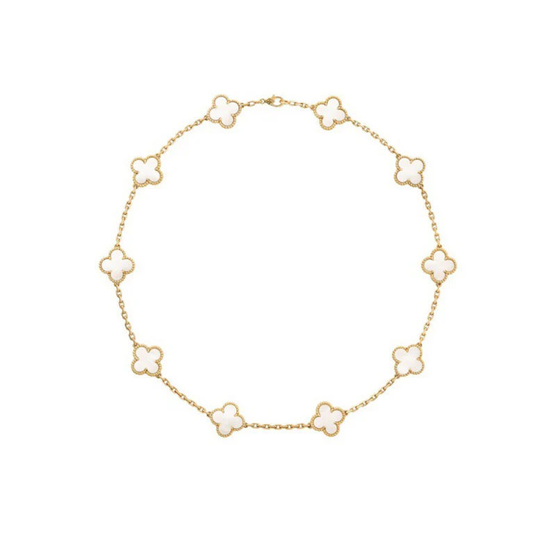 10 Clover Leaves Necklace - Image 8
