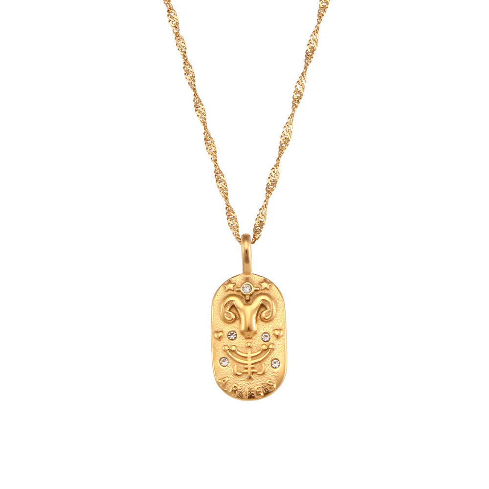 Aries - Baroque Constellation Necklace - Image 3