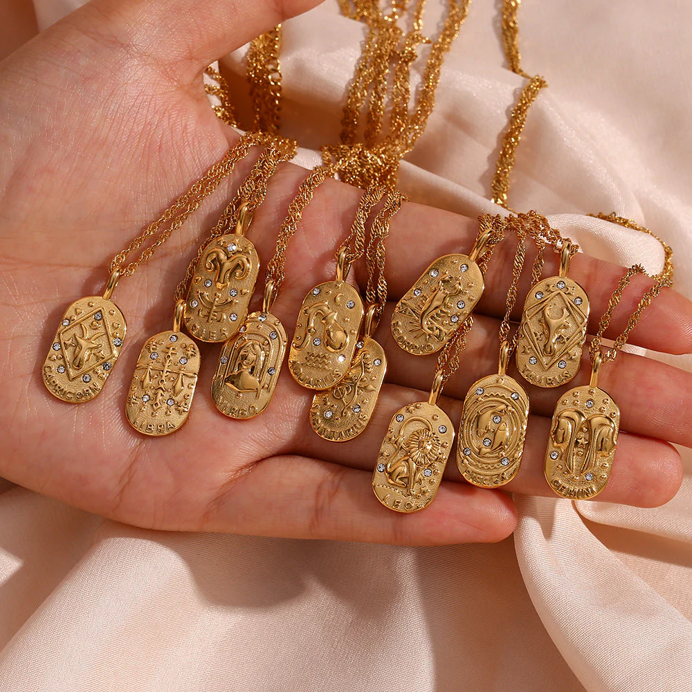 Aries - Baroque Constellation Necklace - Image 4