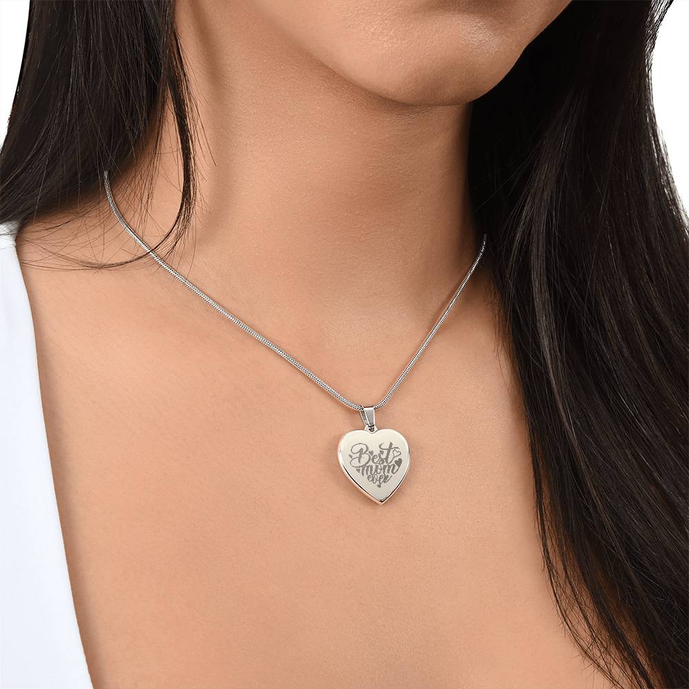 Best Mom Ever - Custom Engraved Necklace - Image 8