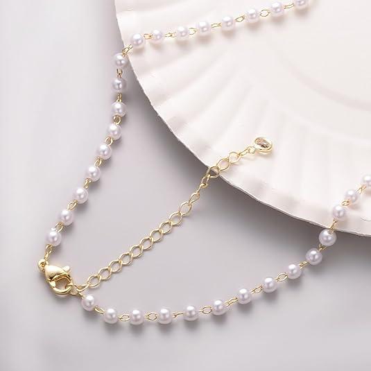 Cross & Pearl Necklace - Image 5