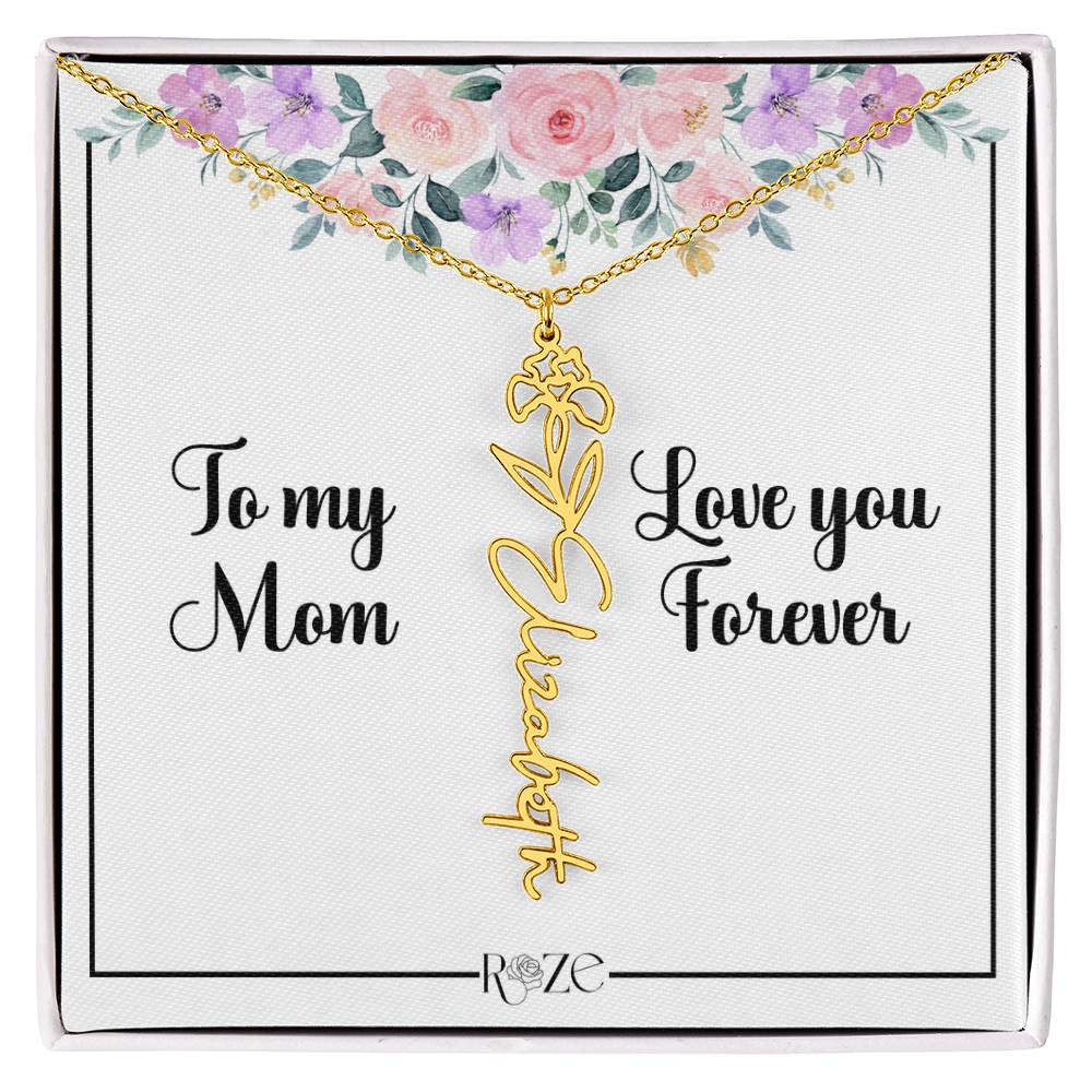 Custom Name Birth Month Neckace for Mother's Day - Image 14