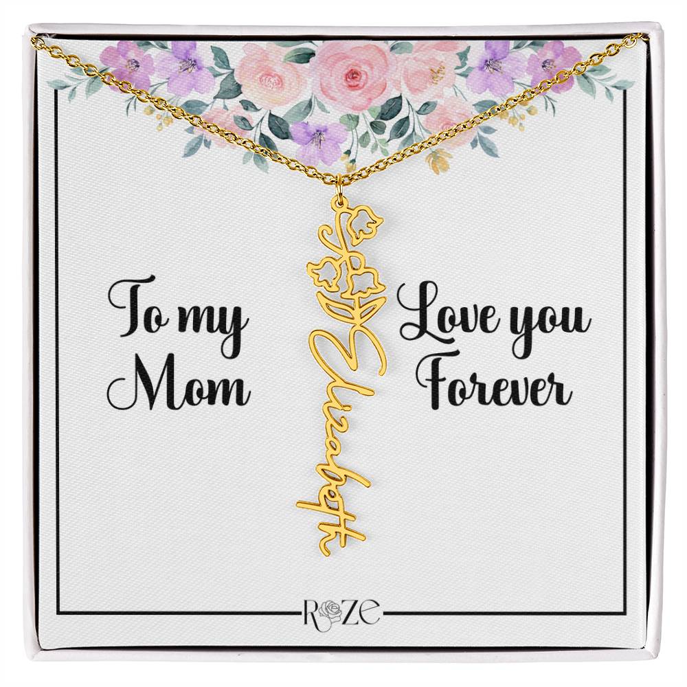 Custom Name Birth Month Neckace for Mother's Day - Image 17