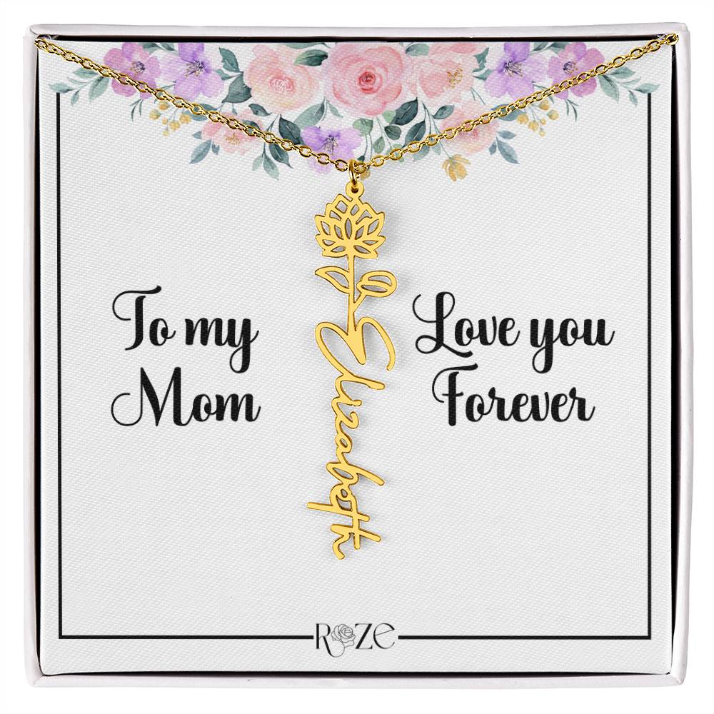 Custom Name Birth Month Neckace for Mother's Day - Image 19