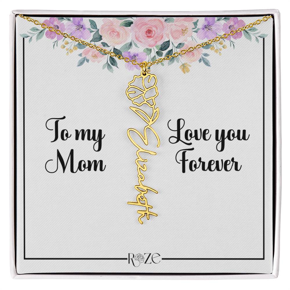 Custom Name Birth Month Neckace for Mother's Day - Image 21