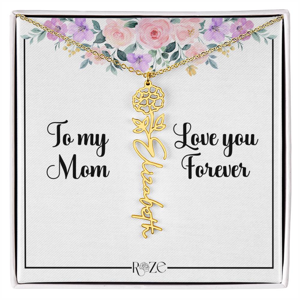 Custom Name Birth Month Neckace for Mother's Day - Image 22