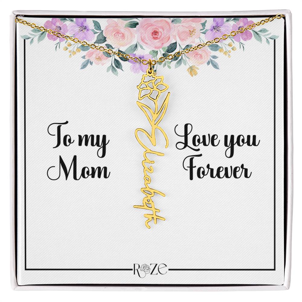Custom Name Birth Month Neckace for Mother's Day - Image 24