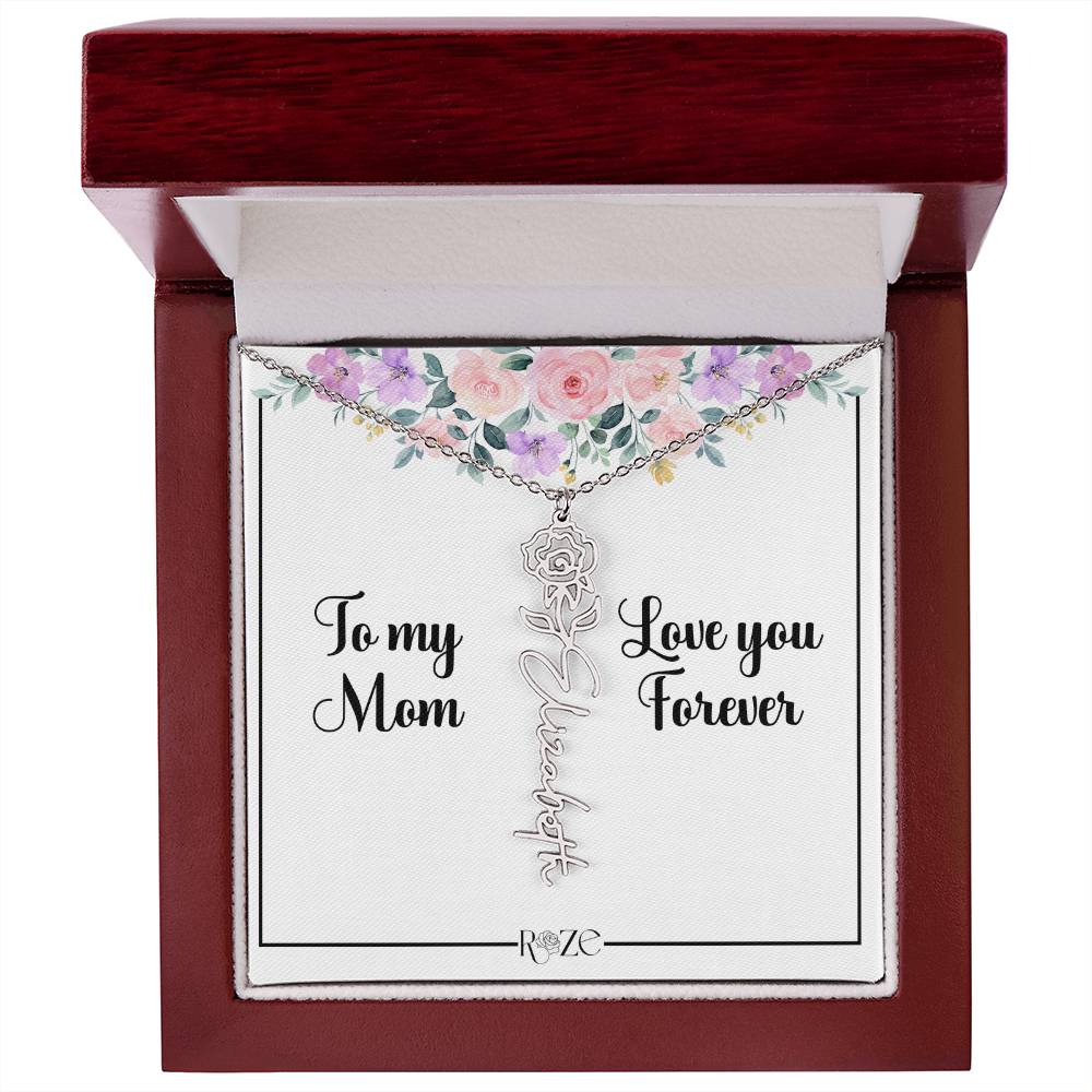Custom Name Birth Month Neckace for Mother's Day - Image 30