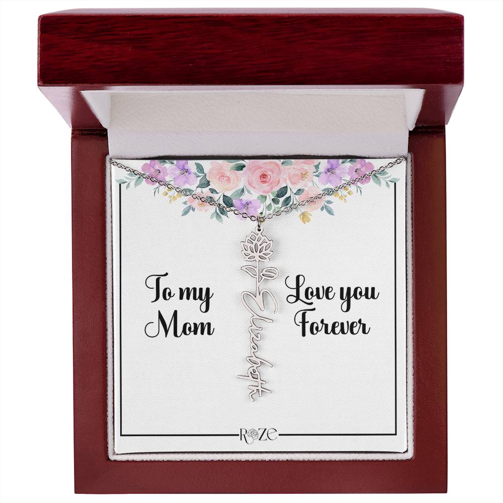 Custom Name Birth Month Neckace for Mother's Day - Image 31