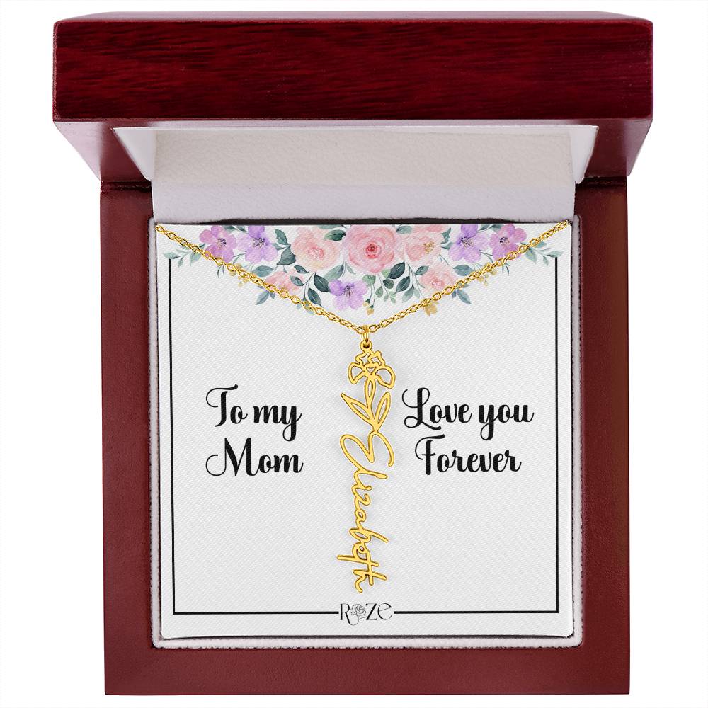 Custom Name Birth Month Neckace for Mother's Day - Image 38