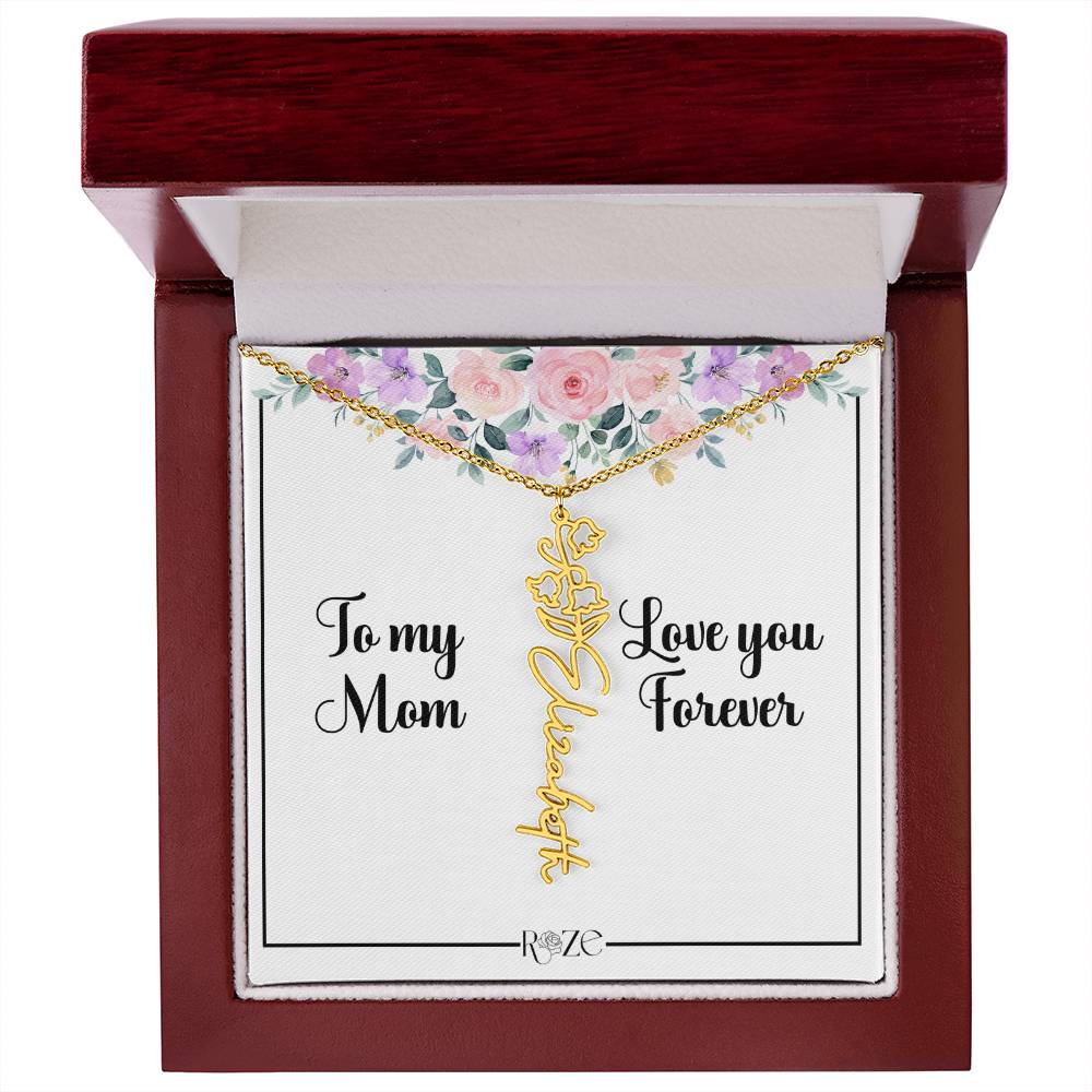 Custom Name Birth Month Neckace for Mother's Day - Image 41