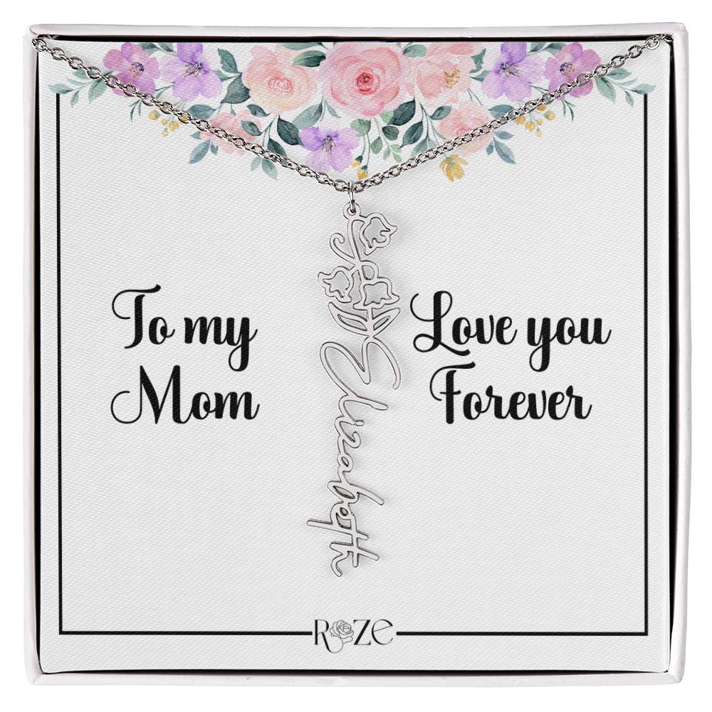 Custom Name Birth Month Neckace for Mother's Day - Image 5
