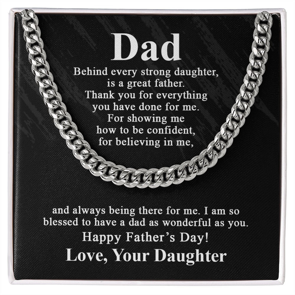 Dad Special Necklace with Gift Box - Image 3