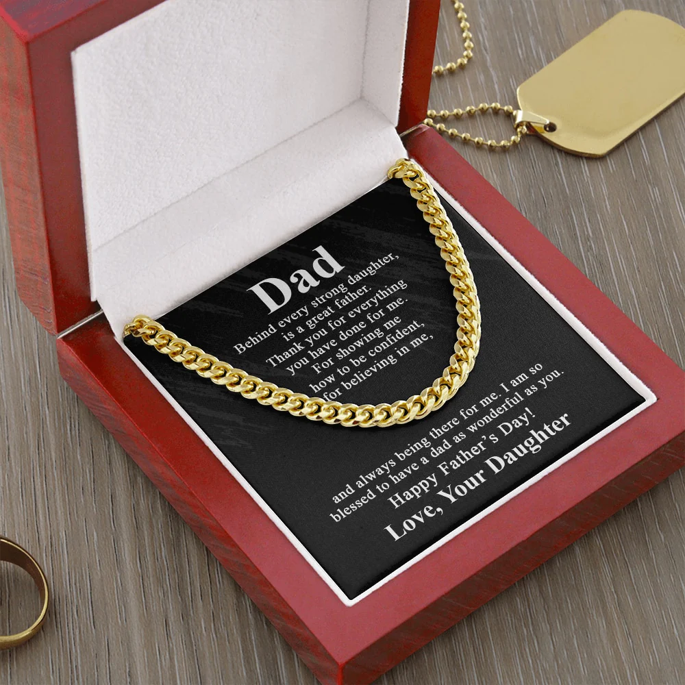 Dad Special Necklace with Gift Box - Image 4