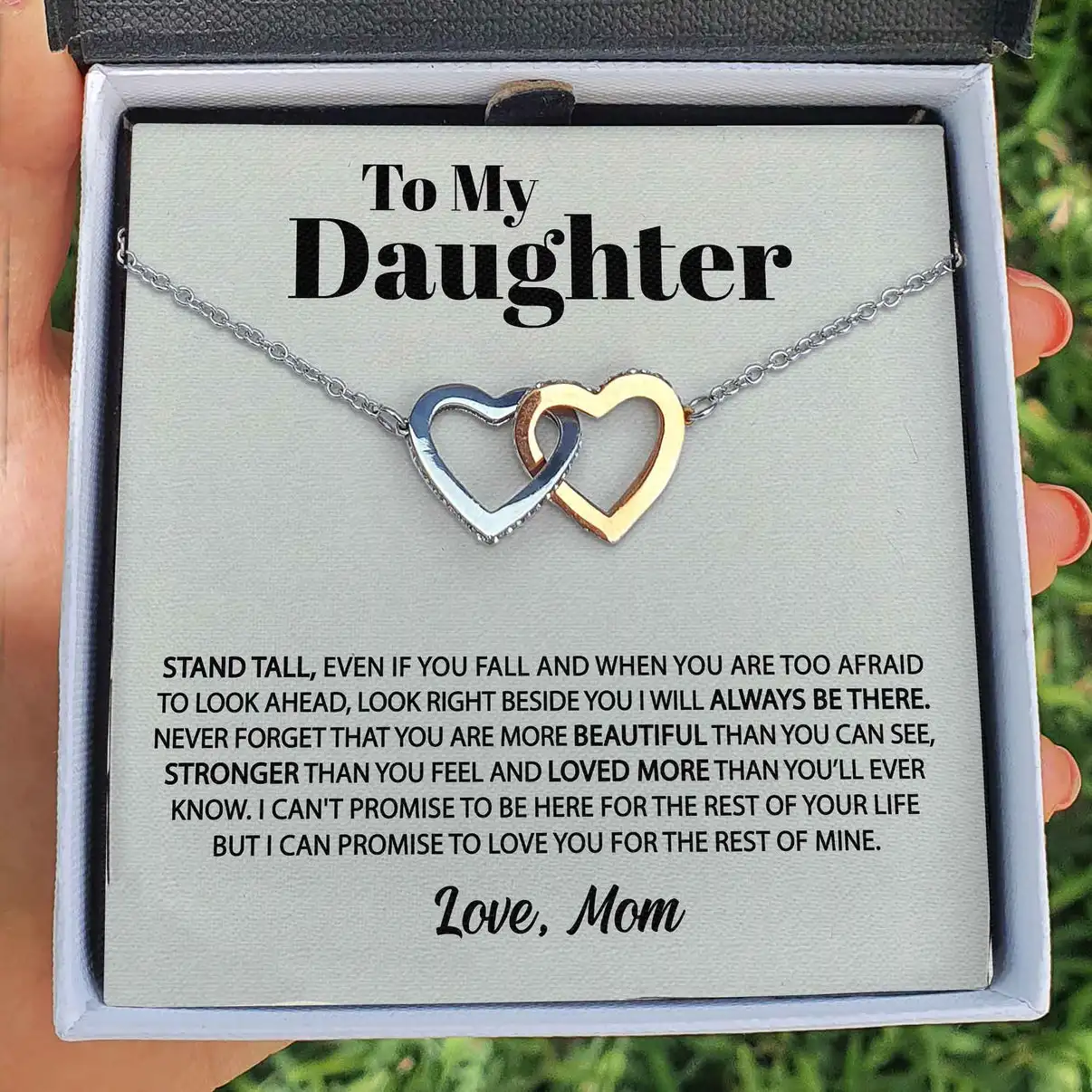 To My Daughter - Special Necklace with Gift Box - Image 2