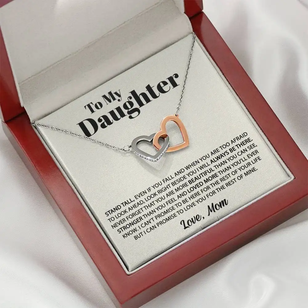To My Daughter - Special Necklace with Gift Box - Image 4