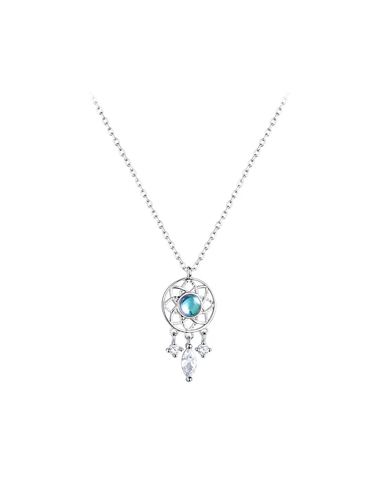 Dreamcatcher Moonstone Necklace - Image 4