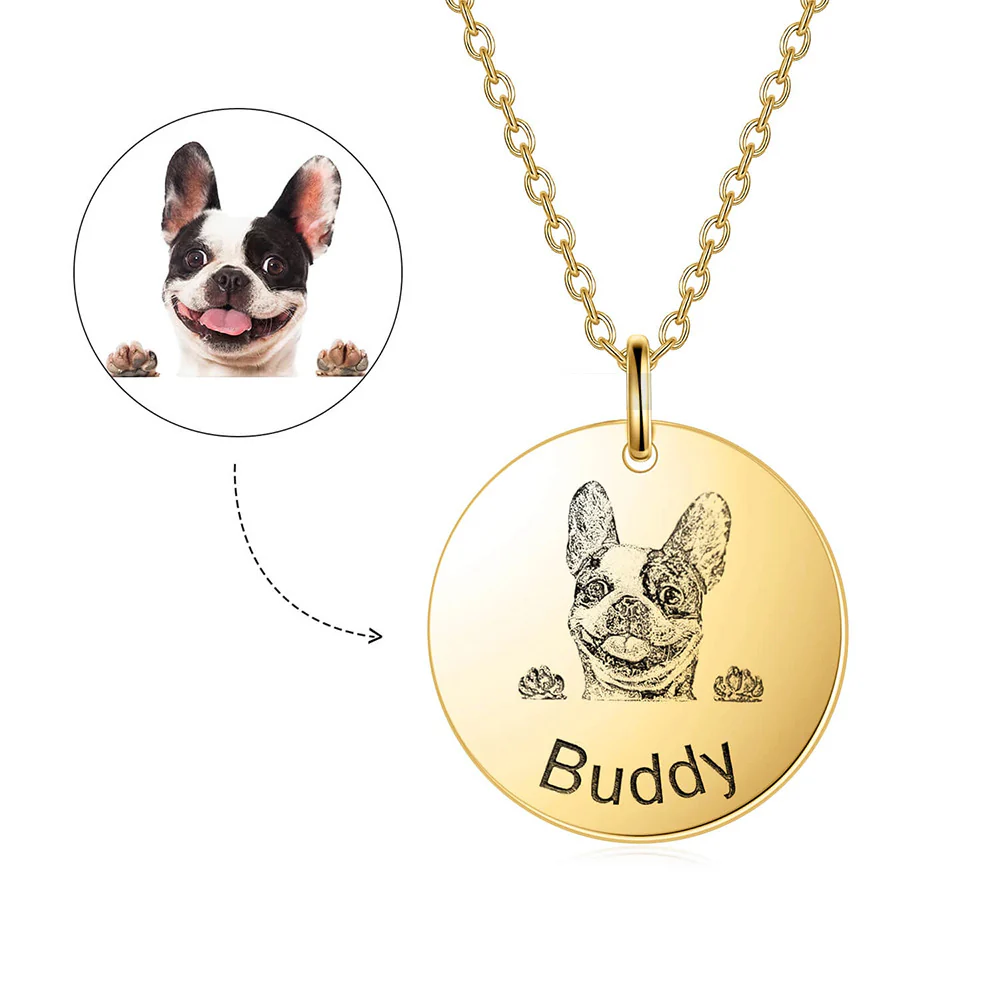 Eternal Engraved Pet Necklace - Image 5