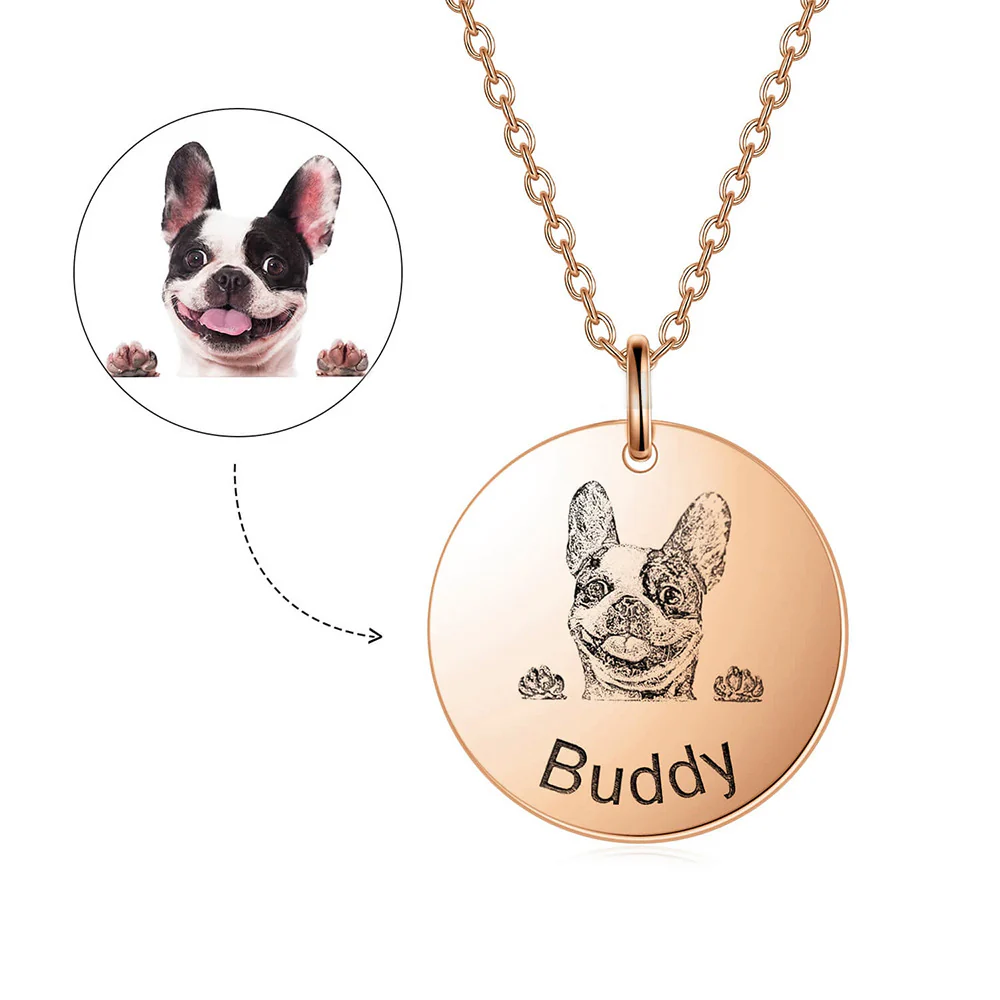 Eternal Engraved Pet Necklace - Image 7