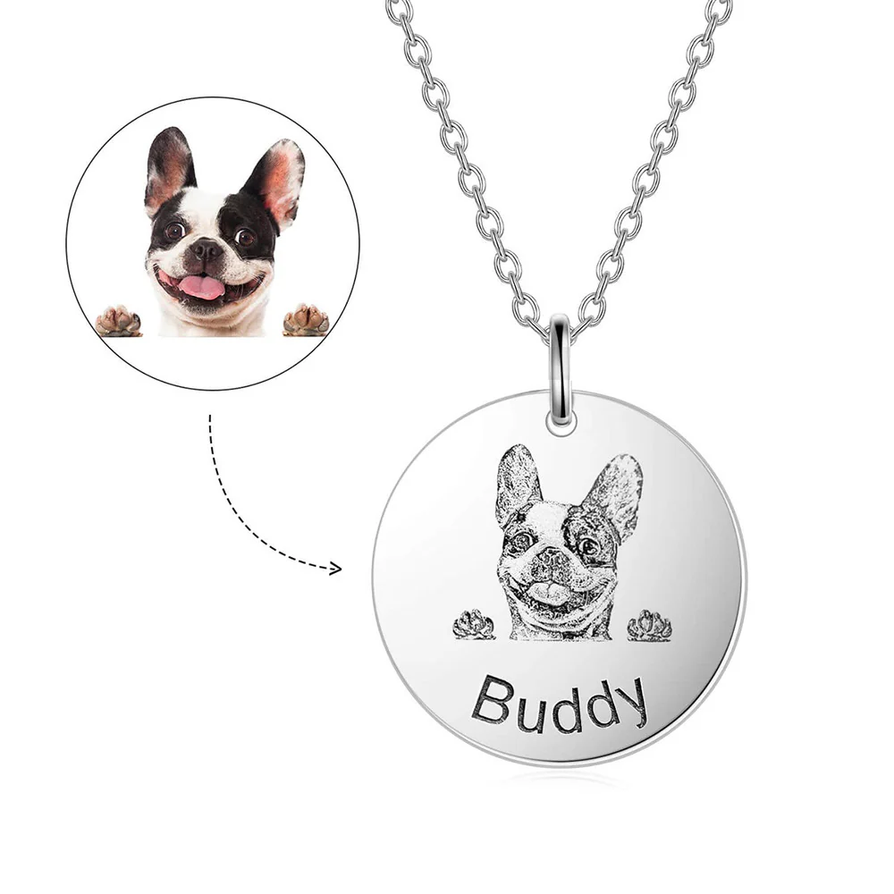 Eternal Engraved Pet Necklace - Image 8