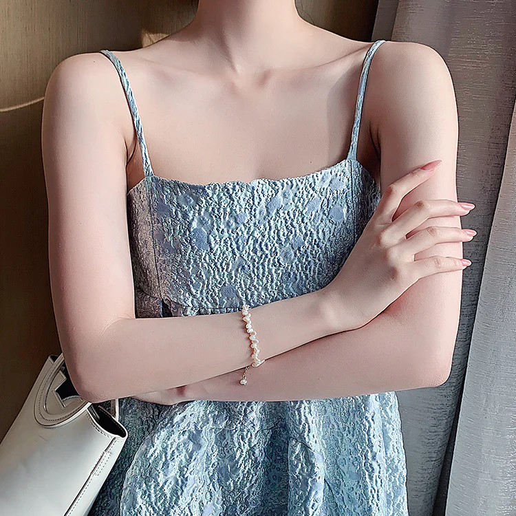 Freshwater pearl bracelet gold plating - Image 6