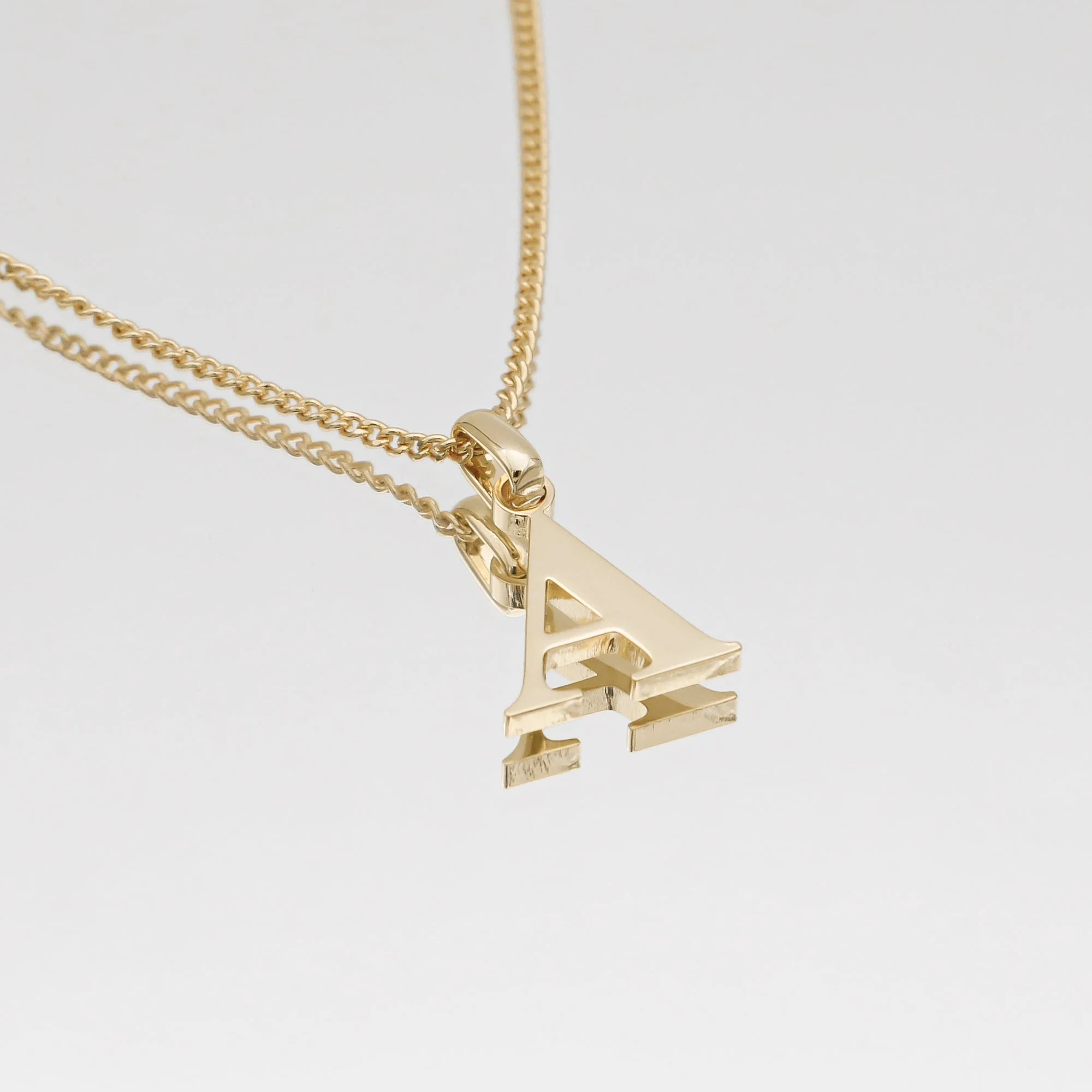 Initial Letter Necklace - Image 3