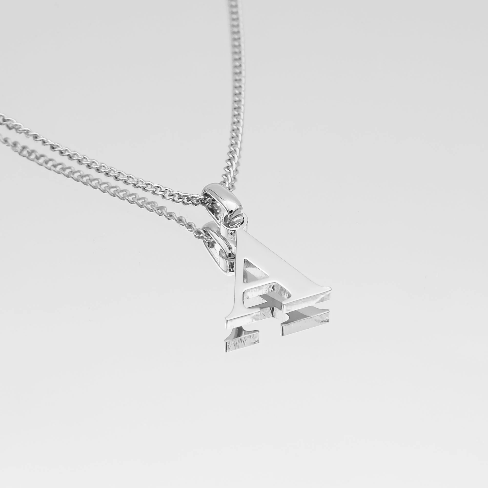 Initial Letter Necklace - Image 4