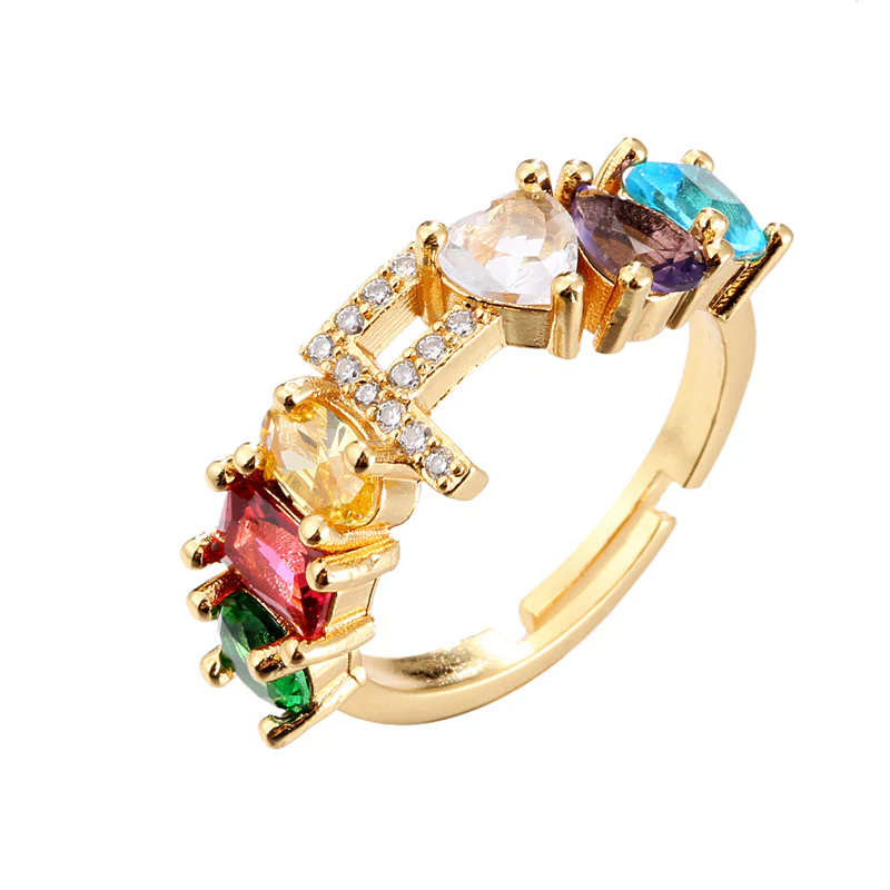 Initial Letter Ring Adjustable - Image 11