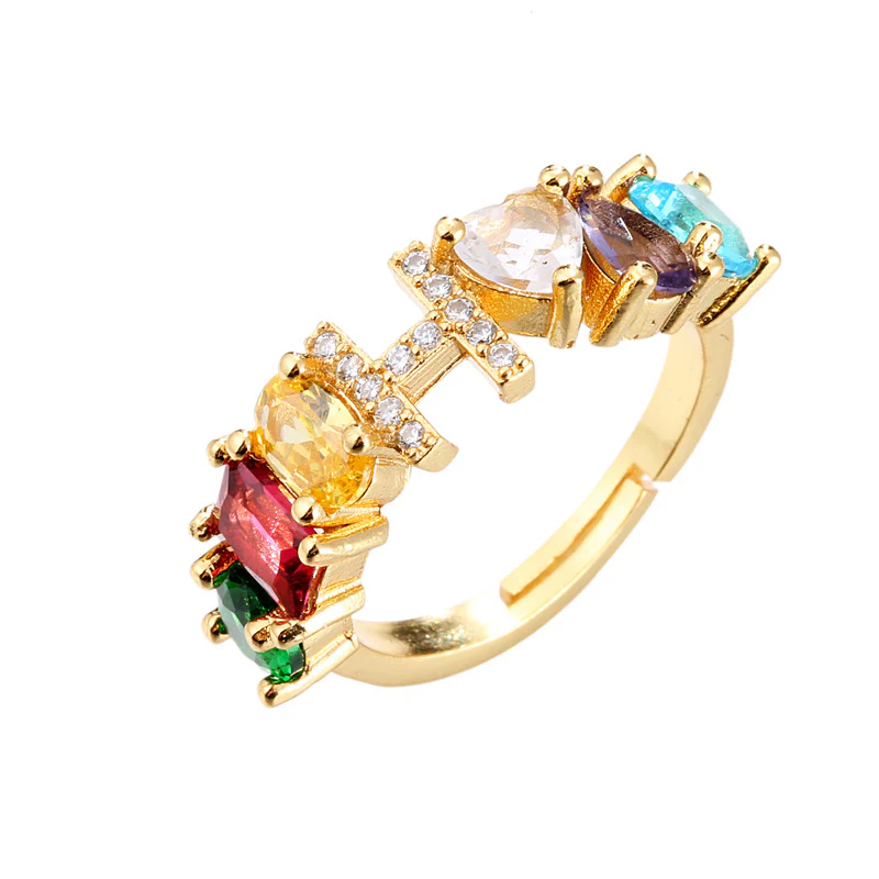 Initial Letter Ring Adjustable - Image 13
