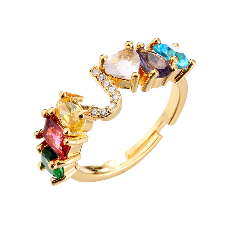 Initial Letter Ring Adjustable - Image 15
