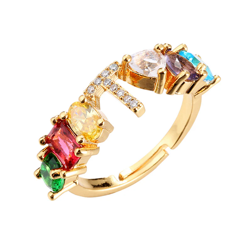Initial Letter Ring Adjustable - Image 25