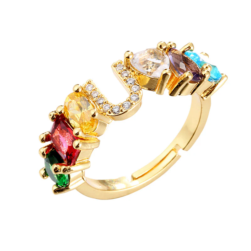 Initial Letter Ring Adjustable - Image 26