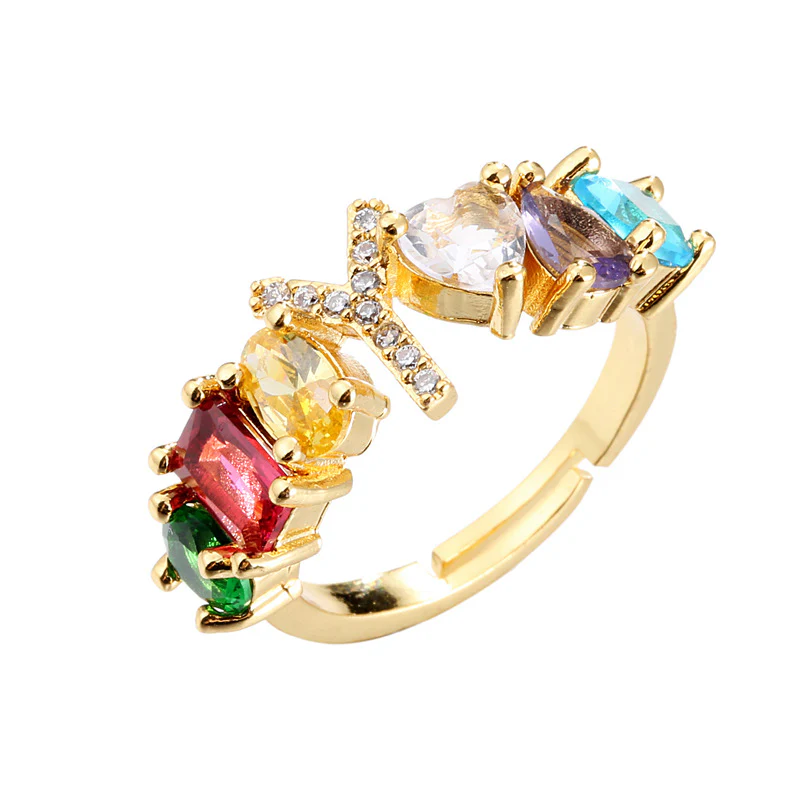 Initial Letter Ring Adjustable - Image 30