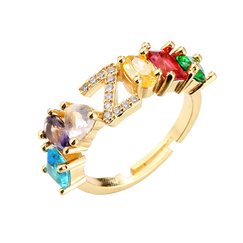 Initial Letter Ring Adjustable - Image 31