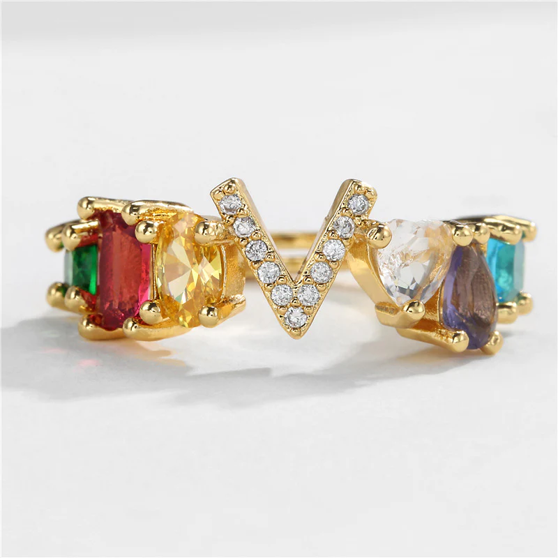 Initial Letter Ring Adjustable - Image 5