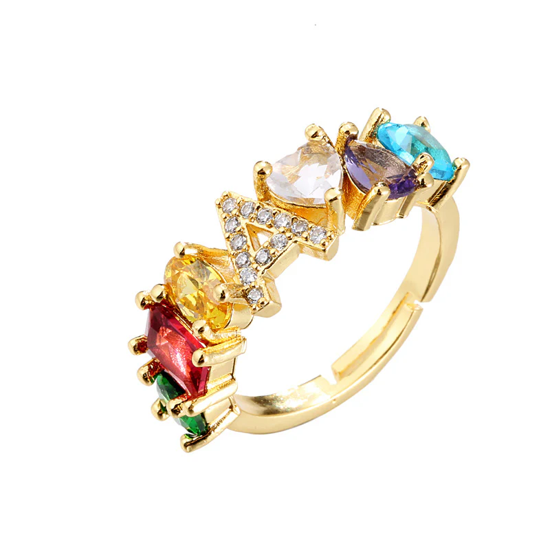 Initial Letter Ring Adjustable - Image 6