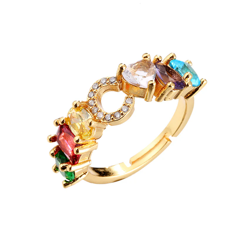 Initial Letter Ring Adjustable - Image 8
