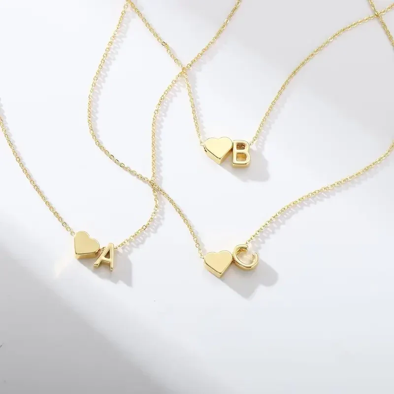 Initial Heart Necklace - Image 6