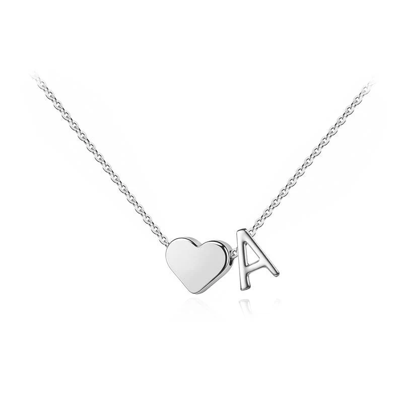 Initial Heart Necklace - Image 9