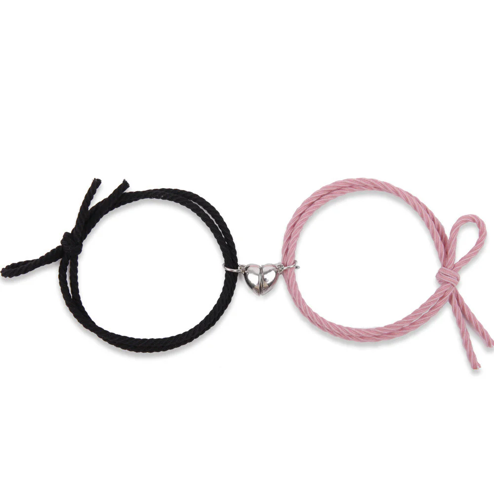 Mom & Daughter Magnetic Heart Bracelet Set - Image 4