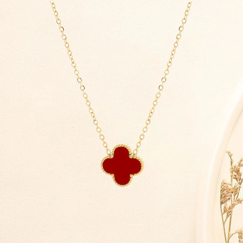 Motif Clover Necklace - Image 4