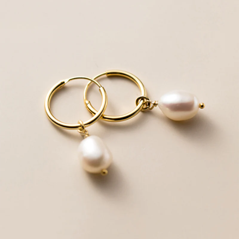 Natural Freshwater Pearl - Earring - Image 5