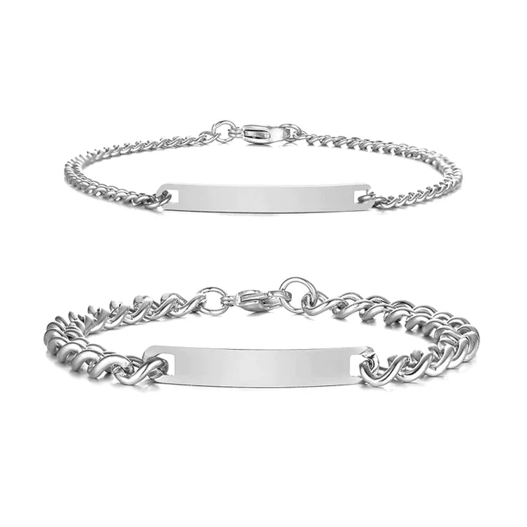 Personalized Couple Bracelet - Image 4