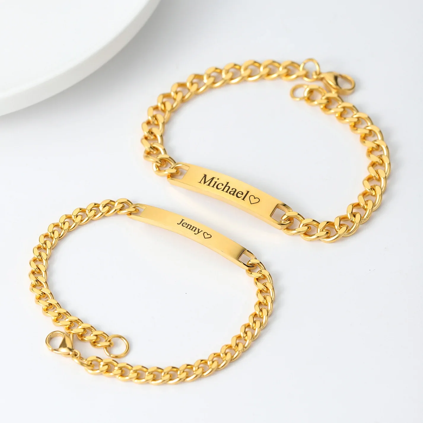 Personalized Couple Bracelet - Image 5